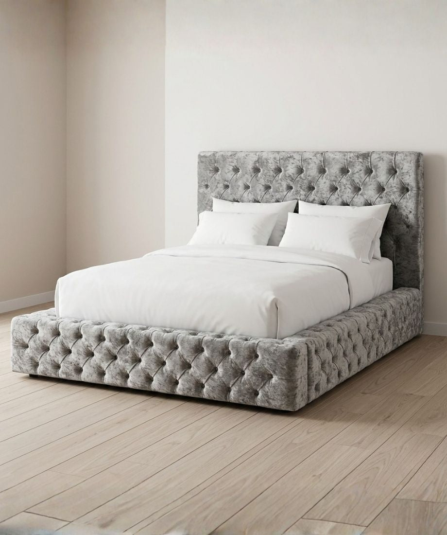 Ambassador Bed – Luxury Upholstered Statement Bed