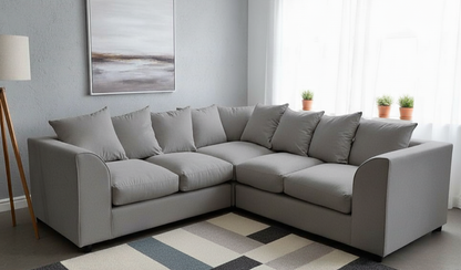 Dylon 5 Seater Corner Sofa – Gray