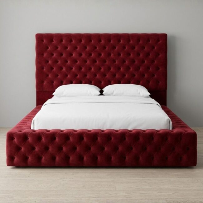 Ambassador Bed – Luxury Upholstered Statement Bed