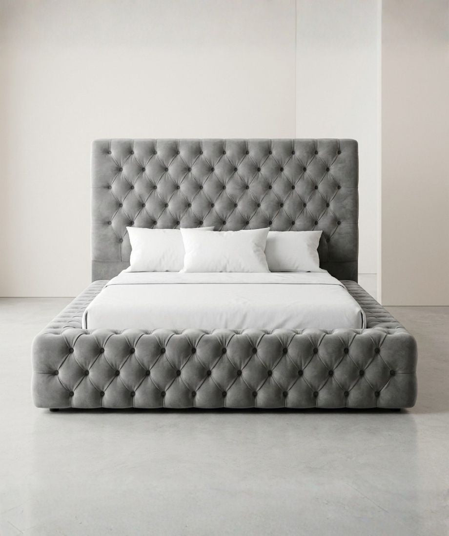 Ambassador Bed – Luxury Upholstered Statement Bed