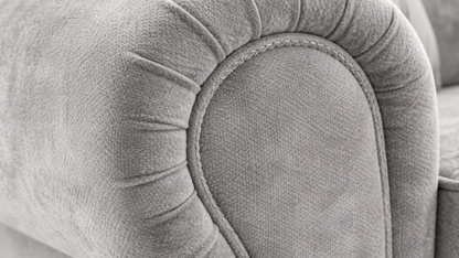 Verona Sofa Set 2 & 3 Seater | Light Grey Fabric Sofa