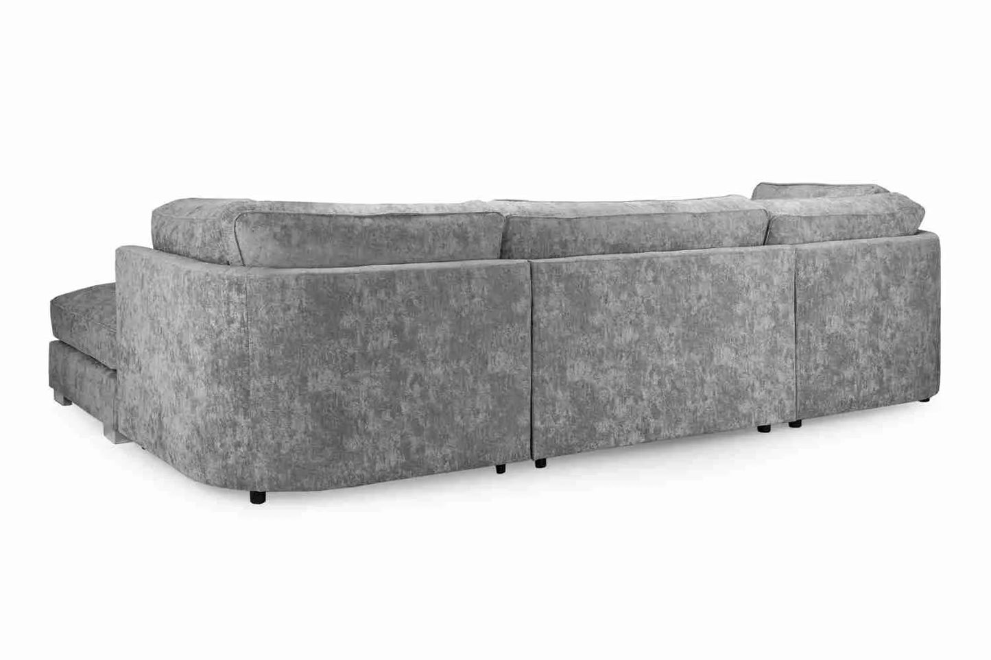 Bishop Alaska Platinum Fullback U-Shape Sofa