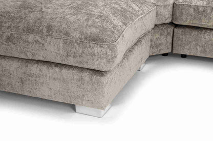 Bishop Truffle Fullback U-Shape Corner Sofa