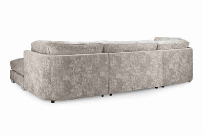Bishop Truffle Fullback U-Shape Corner Sofa