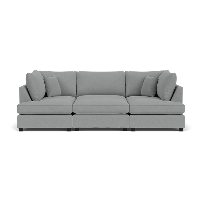 Carnaby Sofa Grey U Shape Corner