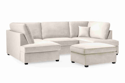 Carnaby Cinema U-Shape Sofa Plush Beige