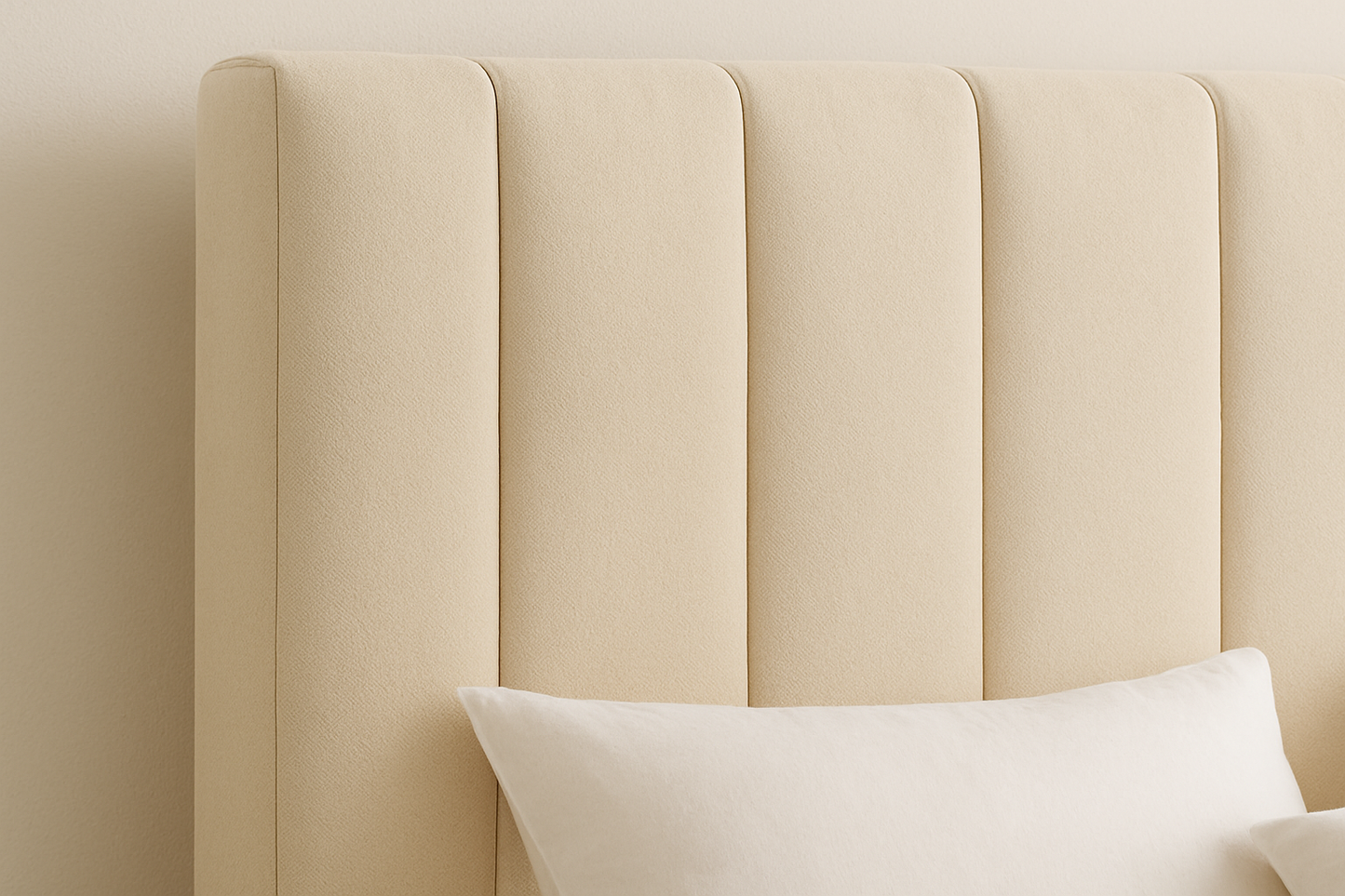 Dreamland Bedz Upholstered Bed with Tall Padded Headboard