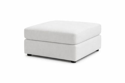 Dylon 3+2 Sofa Set in Off-White with Footstool