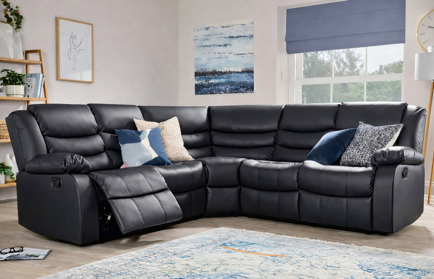 Luxury Leather Recliner Sofas UK – Corner & 3+2 Seater Sets