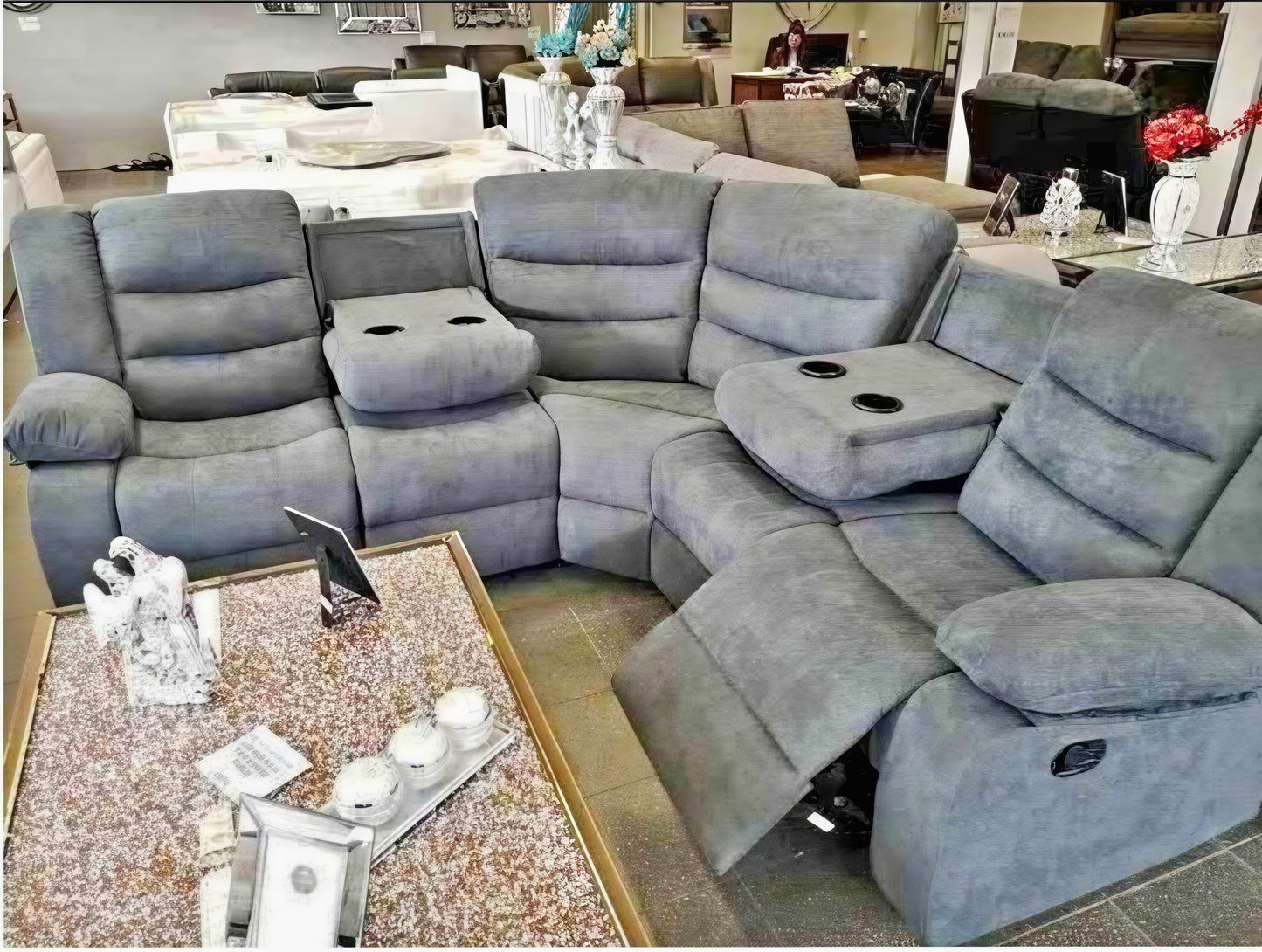Luxury Fabric Recliner Sofa UK | Corner & 3+2 Sofa Sets