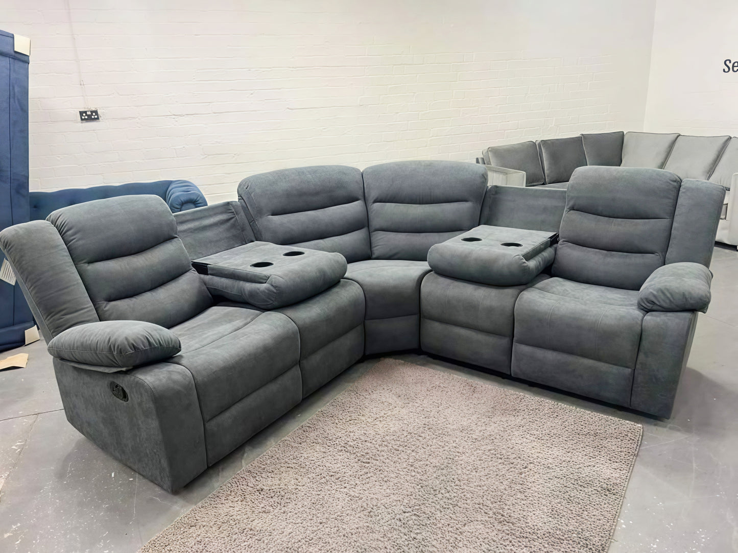 Luxury Fabric Recliner Sofa UK | Corner & 3+2 Sofa Sets
