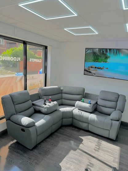 Luxury Fabric Recliner Sofa UK | Corner & 3+2 Sofa Sets