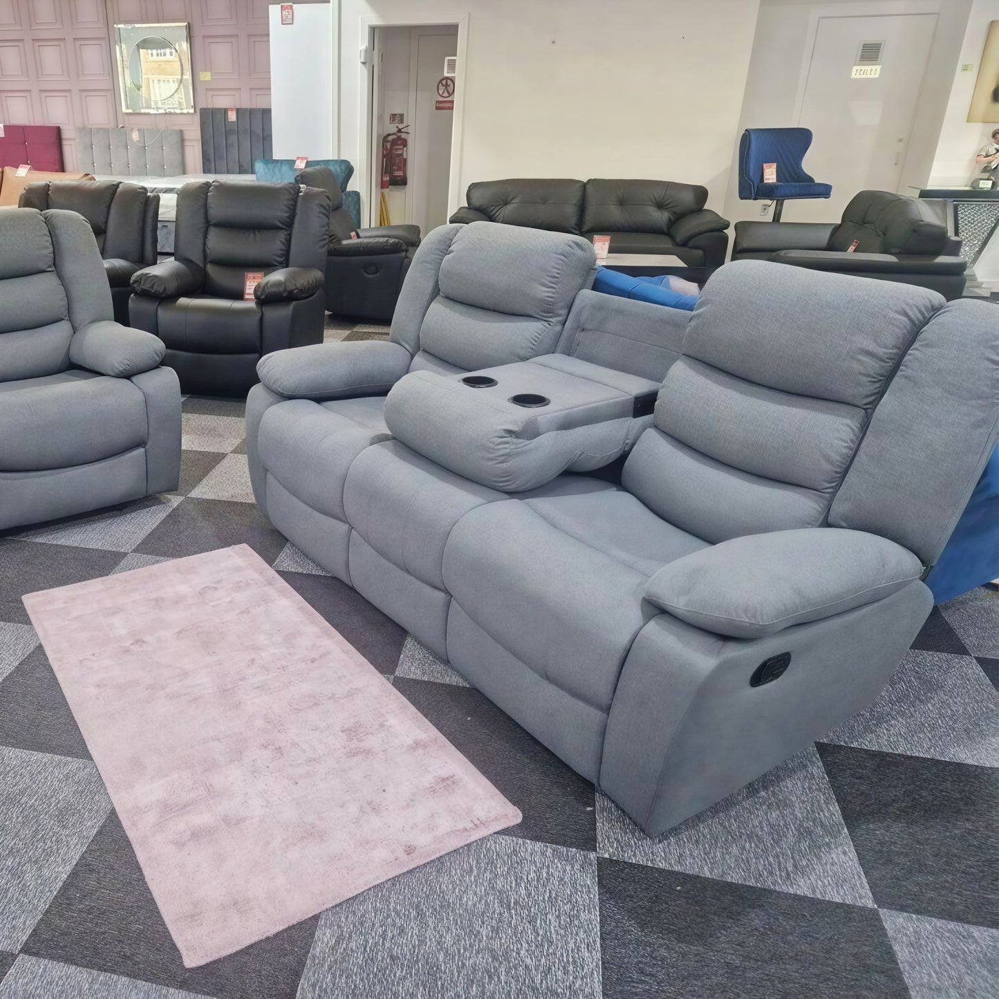 Luxury Fabric Recliner Sofa UK | Corner & 3+2 Sofa Sets
