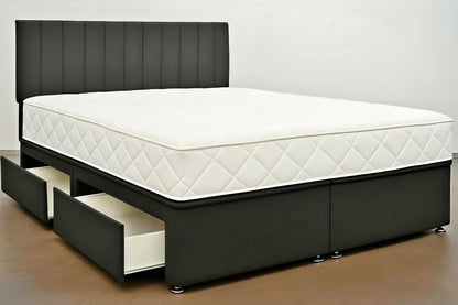 Luxury Divan Bed UK with Storage – Upholstered Bed Frame | Single, Double, King & Super King | Free Delivery