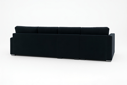 Luxury U Shape Velvet Sofa UK – Bishop Large Corner Sofa