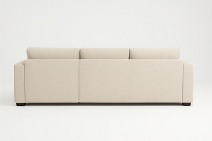 Carnaby Beige U Shape Sofa UK – Luxury Large Cinema Corner Sofa for Modern Living Rooms