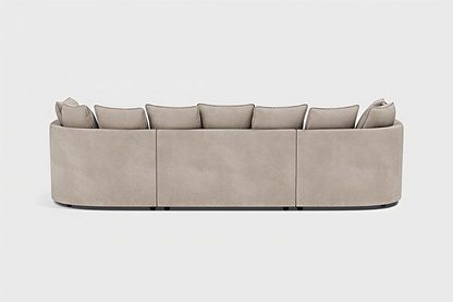 Luxury Sand U Shape Sofa UK – Bishop Large Corner Sofa for Modern Living Rooms
