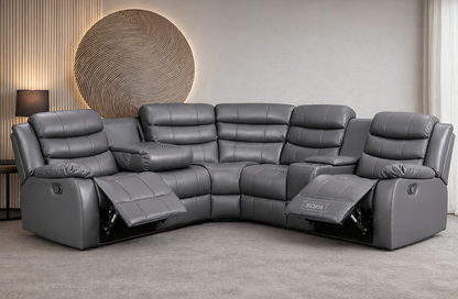 Luxury Leather Recliner Sofas UK – Corner & 3+2 Seater Sets