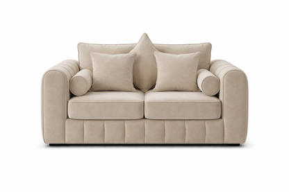 Lilly 3 + 2 Seater Sofa Set with Coffee Table – Beige