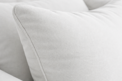 Dylon 3+2 Sofa Set in Off-White with Footstool