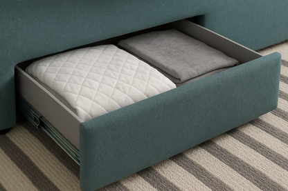 Sealy Divan Bed with Storage & Premium Mattress – Single, Double, King & Super King Sizes