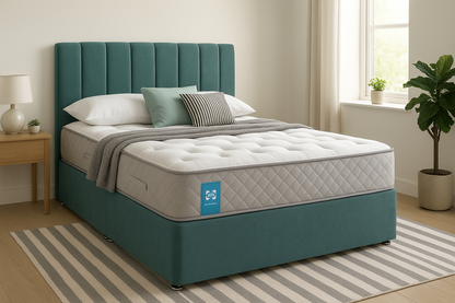 Sealy Divan Bed with Storage & Premium Mattress – Single, Double, King & Super King Sizes