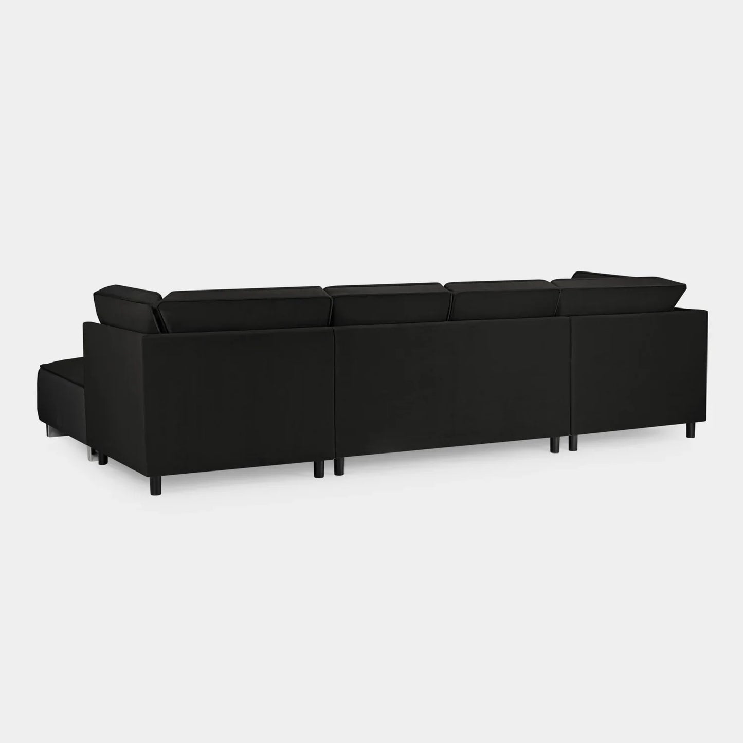 Sloane Sofa Black U Shape Corner