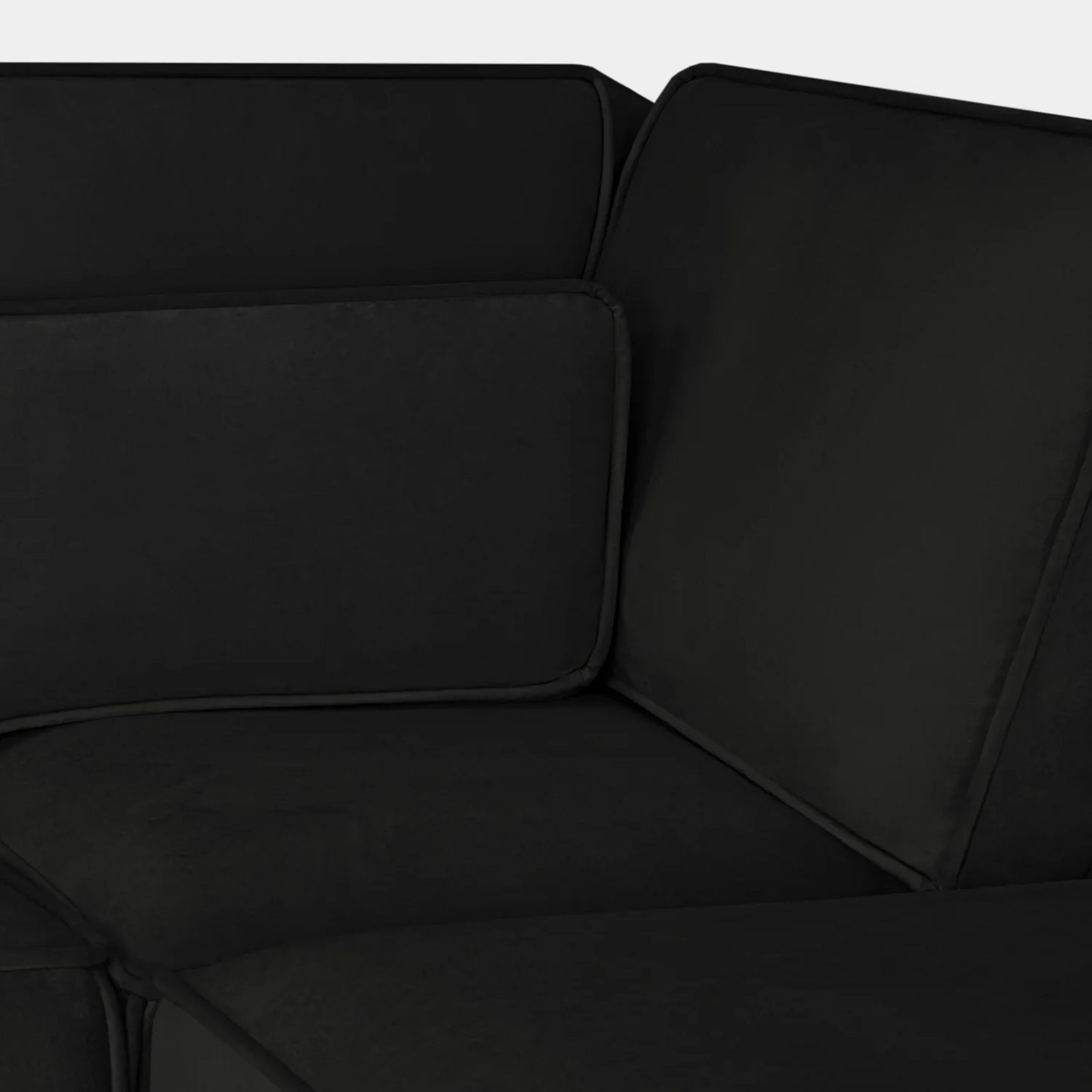 Sloane Sofa Black U Shape Corner
