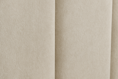 Luxury Upholstered Bed Frame with Fluted Headboard & Optional Mattress