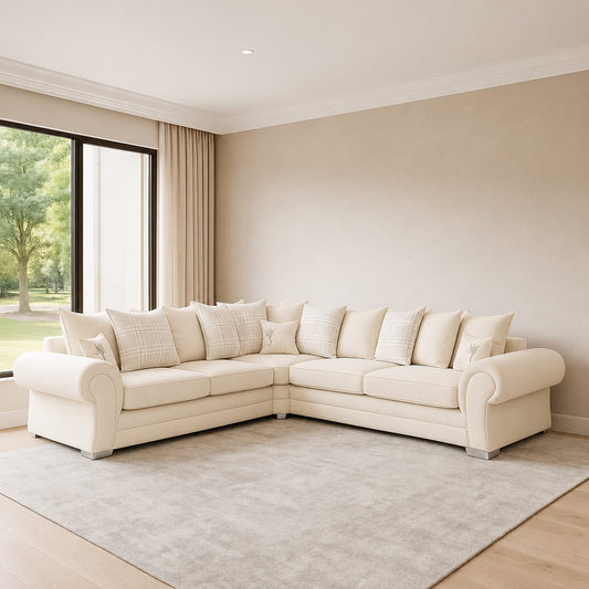 Verona Grey Armchair UK – Luxury Fabric Accent Chair for Modern Living Rooms