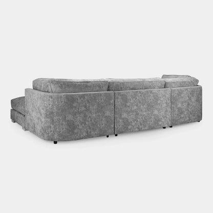 Bishop Fullback Sofa Platinum U Shape Corner