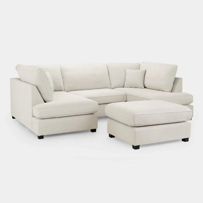Carnaby Sofa Beige U Shape Corner