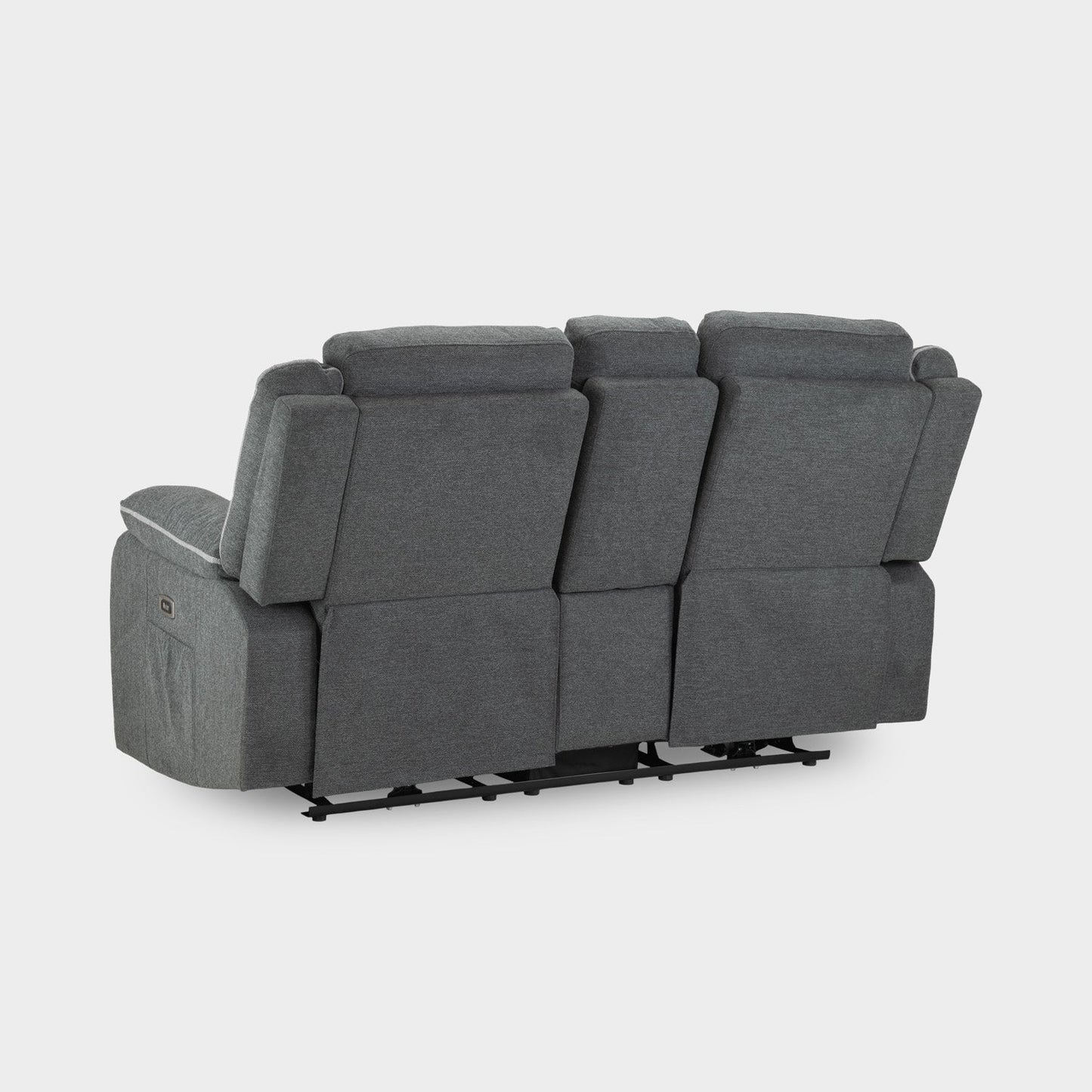 Harald Electric Recliner Sofa Grey 2 Seater
