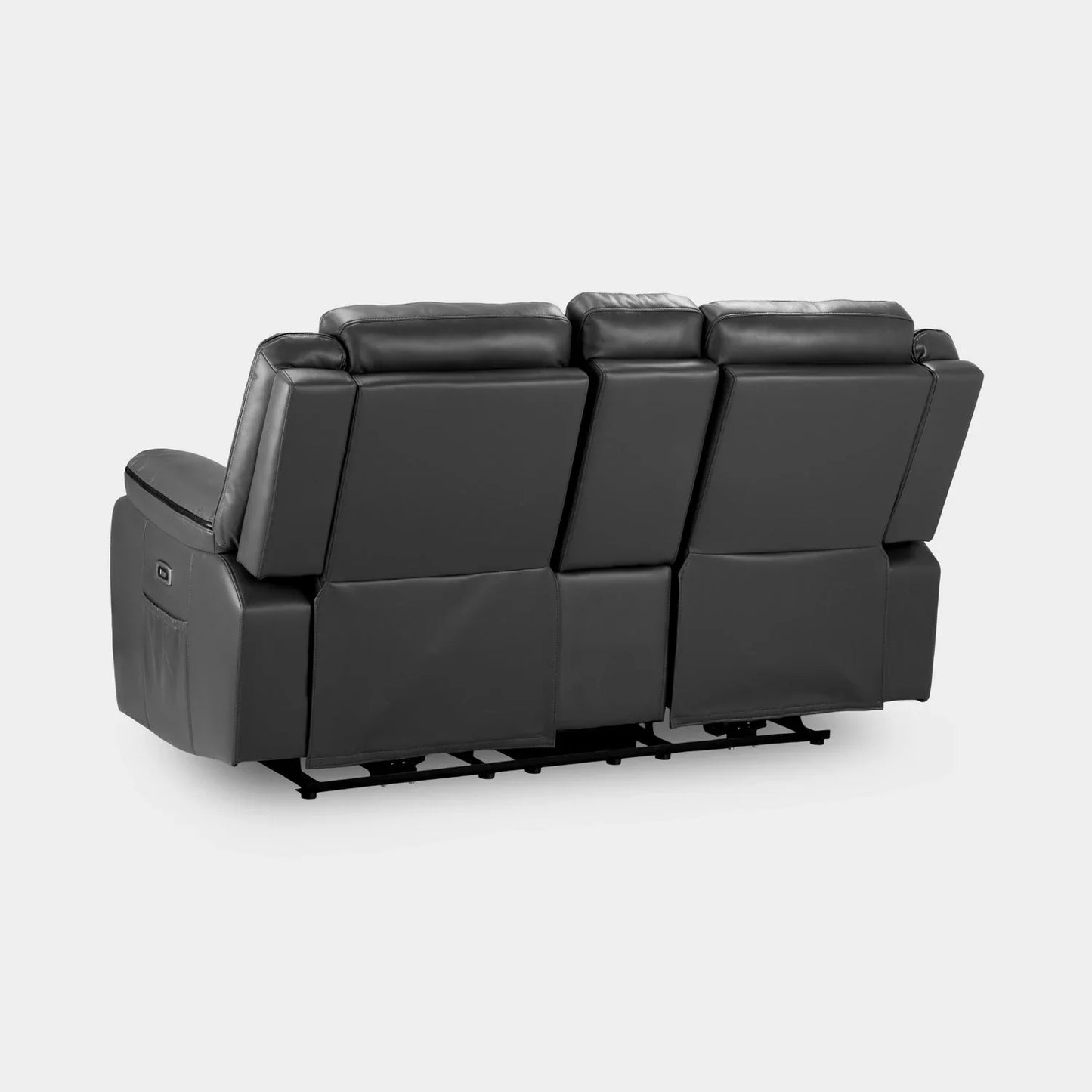 Harald Electric Recliner Sofa Grey 2 Seater