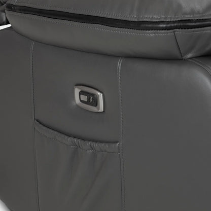 Harald Electric Recliner Sofa Grey 2 Seater