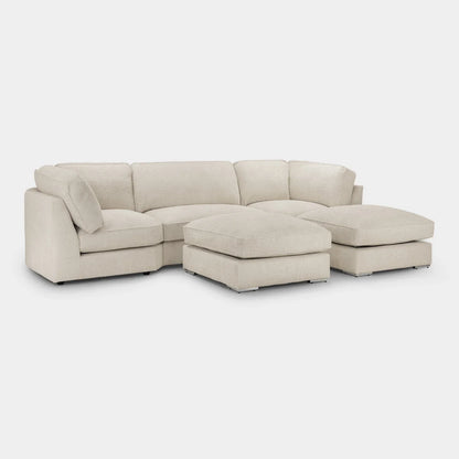 Inga Sofa Beige U Shape Corner