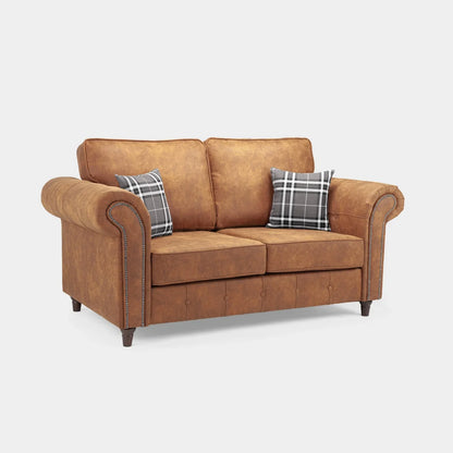 Oakland Sofa Tan 2 Seater
