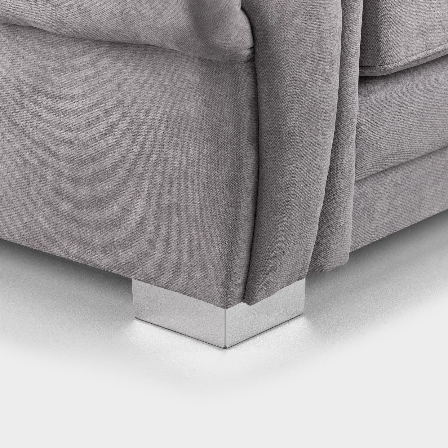 Verona Fullback Sofa Grey Large Corner