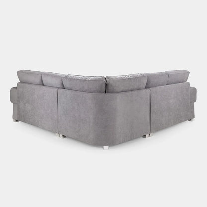 Verona Fullback Sofa Grey Large Corner