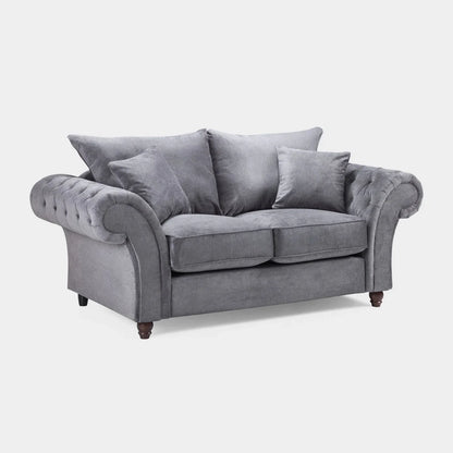 Windsor Fullback Sofa Grey 2 Seater